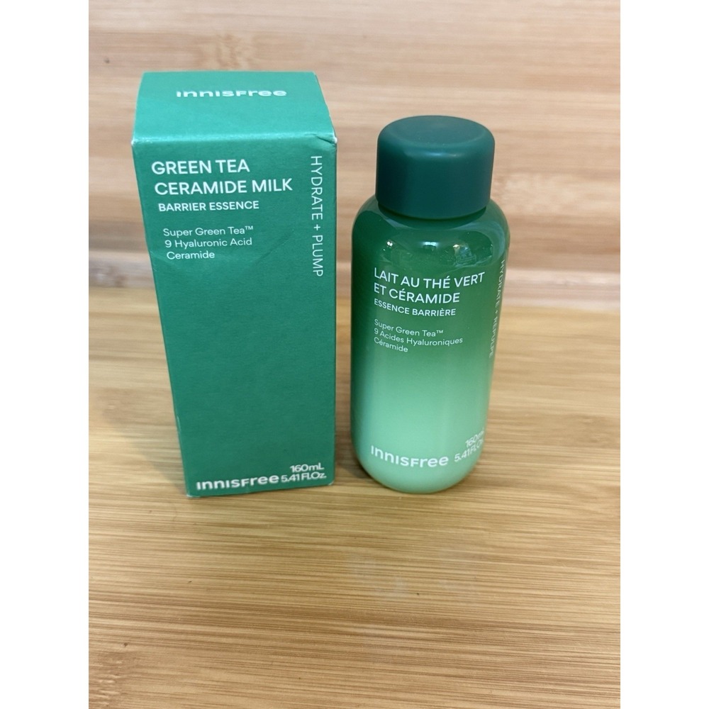 INNISFREE Green Tea Ceramide Milk Barrier Essence 160ml/5.4ozK-Beauty Sealed/NEW - Picture 2 of 5